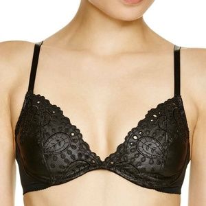 Hanky Panky After Midnight Nuit Broderie UW Bra XS